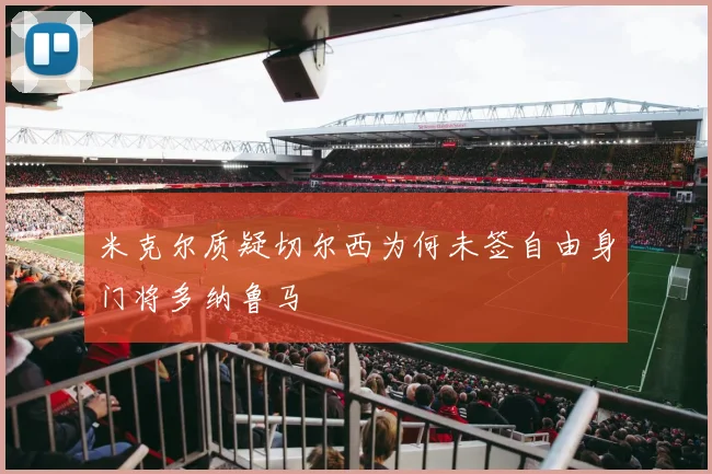 米克尔质疑切尔西为何未签自由身门将多纳鲁马
